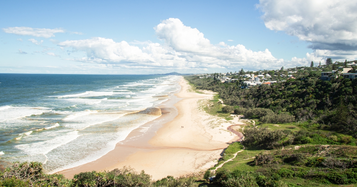 view of peregian beach