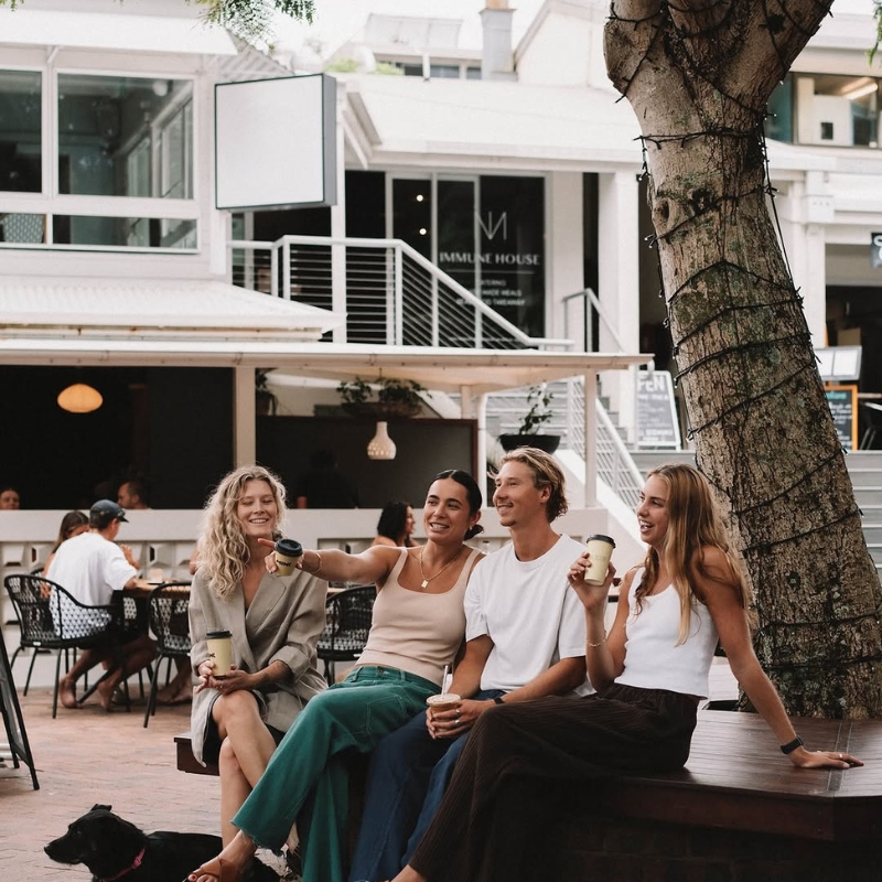 mine sunshine beach cafe