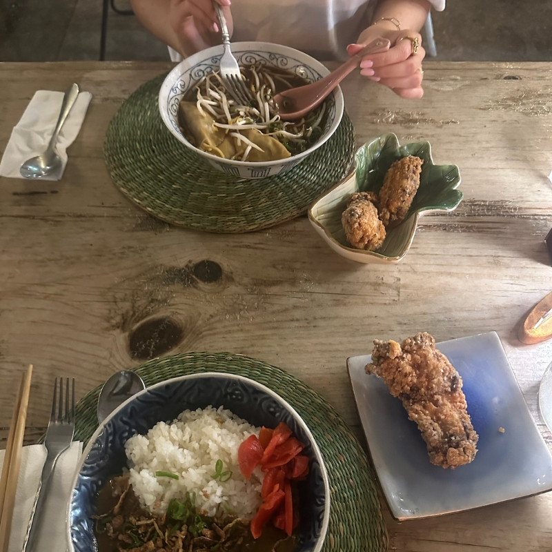 izakaya ate dinner