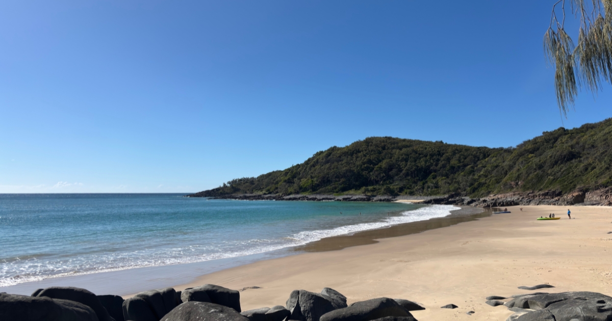 beach in noosa national park